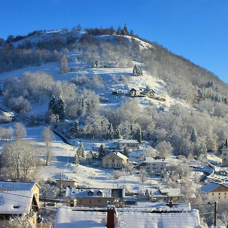 Appartement Cosy A Cornimont 30 M² Avec Terrasse Et Vue Montagne Exteriör bild
